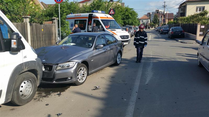 Accident în Gheorgheni: 5 maşini lovite FOTO