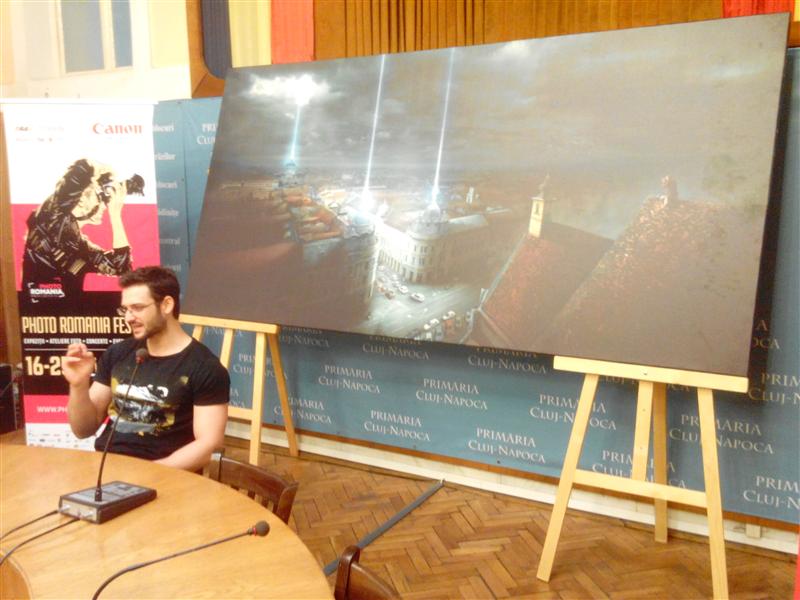 Clujul lansează lasere care fac gaură în cer FOTO