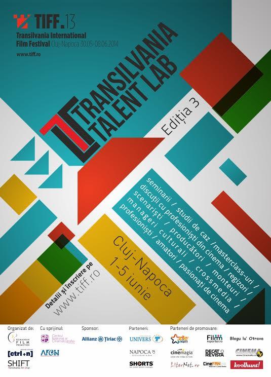 Masterclass-urile Transilvania Talent Lab la TIFF 2014