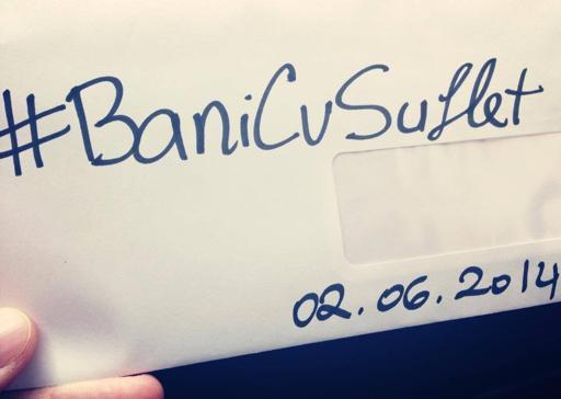 Din suflet, la Cluj: plicuri cu bani pentru săraci