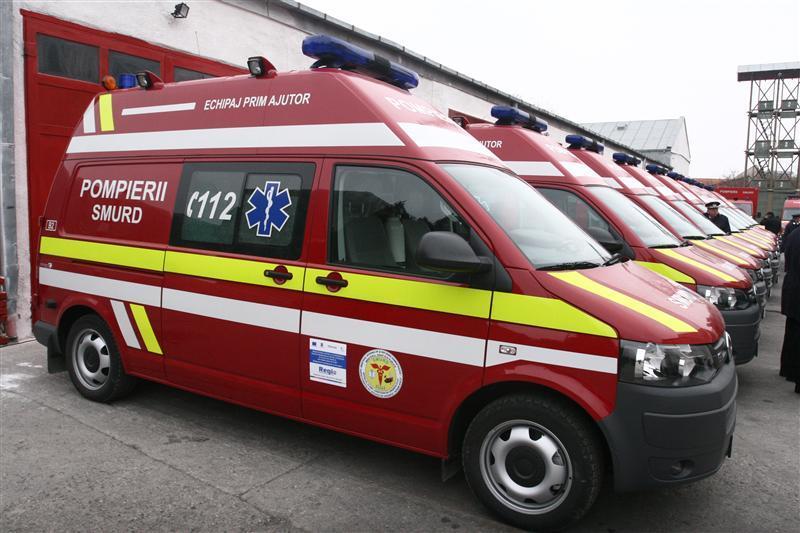 Şofer băut, rănit în urma unui accident rutier, în Dej