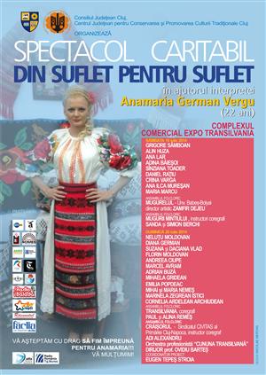 Concert caritabil pentru o tânără interpretă de muzică populară