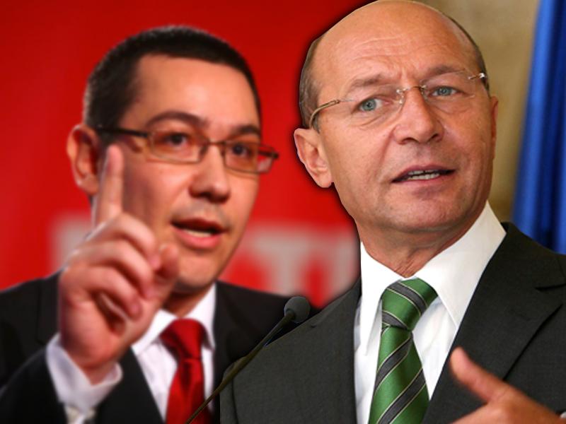 Un nou scandal Ponta-Băsescu. Cine a dezgropat acum 