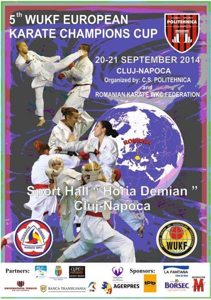 Cupa Campionilor Europeni la karate la Cluj