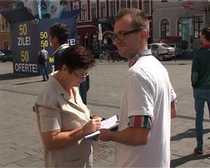 Câţi clujeni au semnat pentru prezidenţiabili
