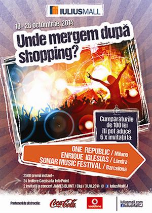 Iulius Mall te trimite la cele mai mari concerte şi festivaluri din Europa (P)