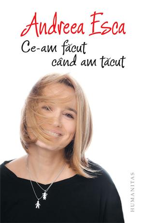 Andreea Esca îşi lansează cartea la Cluj
