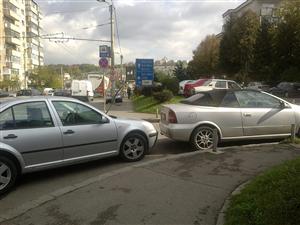 RUPE-ŢI PERMISUL: Parcare a la Mănăştur