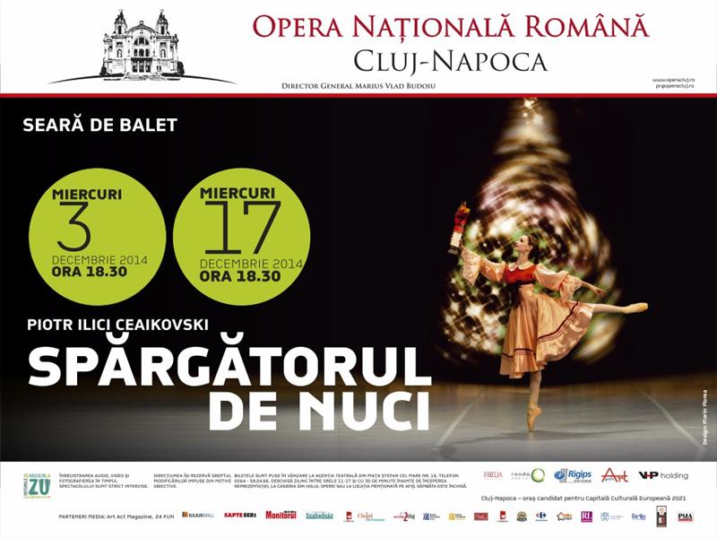 Opera clujeană readuce celor mici și mari bucuria copilăriei din ajun de Crăciun 