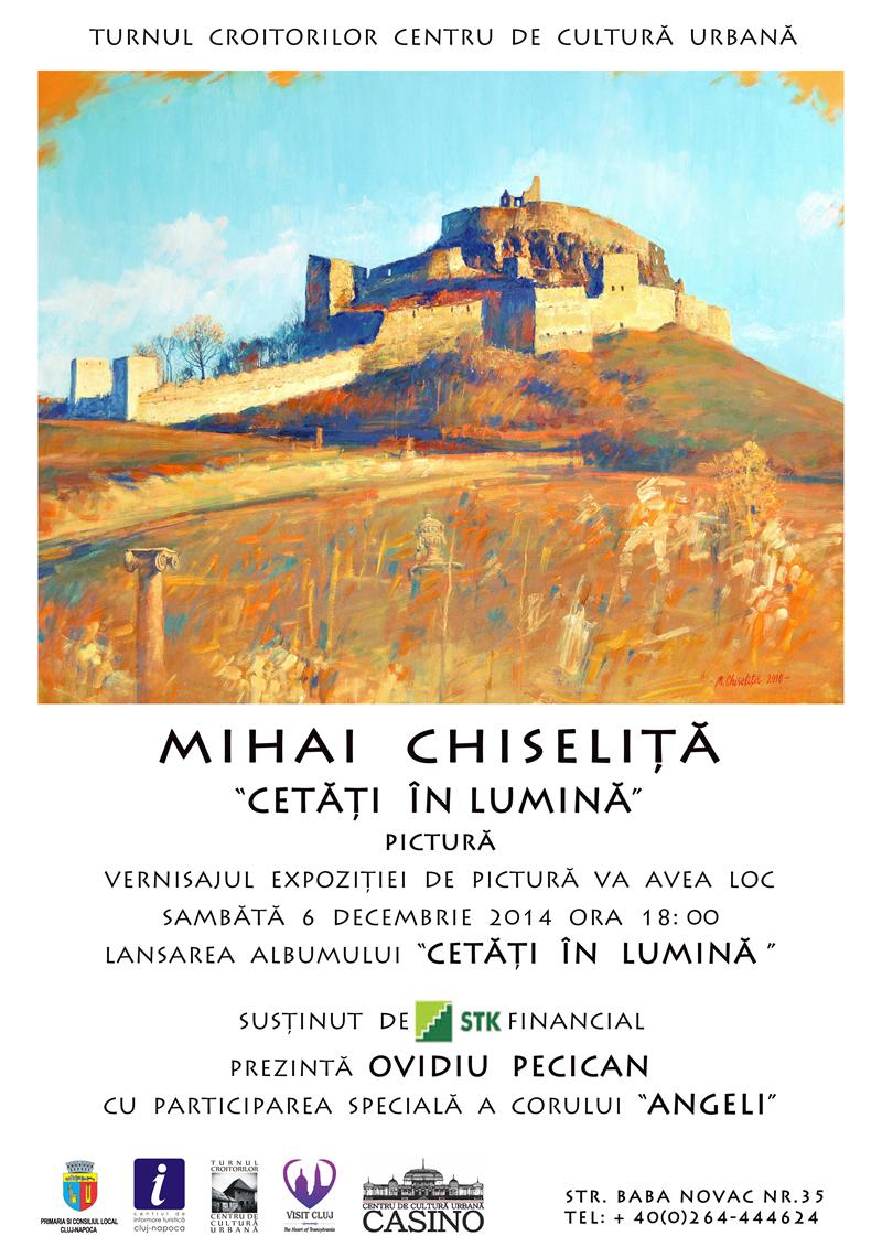 Cetăţile României, expuse pe pânză la Bastionul Croitorilor