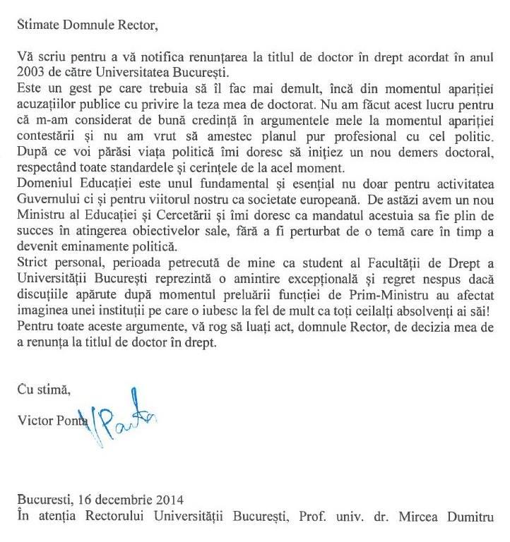 Ponta nu mai vrea să fie 