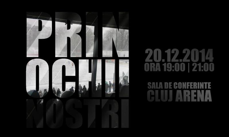 Premieră în alb-negru. Documentar cu și despre fanii Universității Cluj