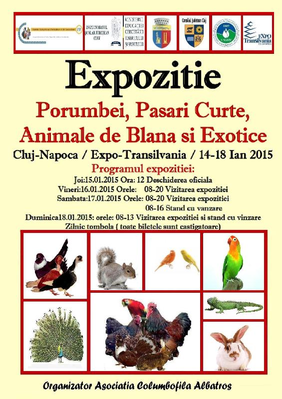 Animăluţele mişună la Expo Transilvania. Copiii vor putea interacţiona direct cu ele