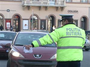 Şoferii indisciplinaţi, taxaţi aspru de poliţişti. Amenzi de peste 28.000 de lei, într-o singură zi