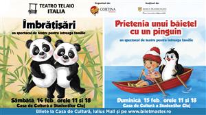 Un teatru din Italia vine la Cluj cu două spectacole pentru copii 