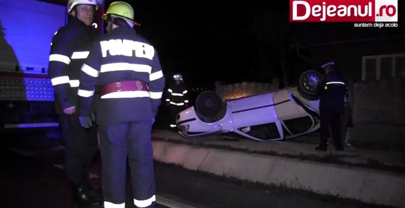 Accident ca-n filme: doi frați au scăpat ca prin minune nevătămați VIDEO