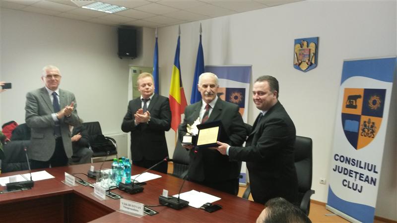 Un mare sportiv clujean, cetăţean de onoare al judeţului