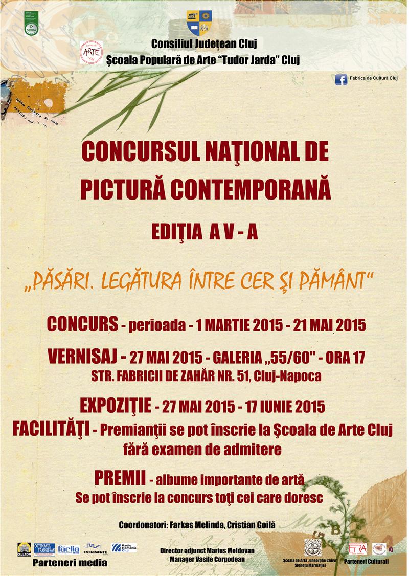 Şcoala de Arte dă startul înscrierilor la Concursul Naţional de Pictură Contemporană