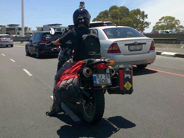 Clujean, prins transportând o motocicletă furată din Germania