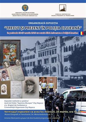 Istoria Poliţiei clujene, subiectul unei expoziţii la Muzeul Etnografic