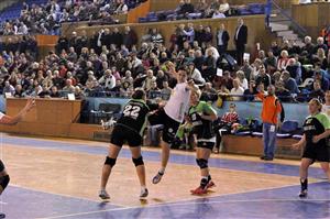 Meci demonstrativ de handbal, în scop caritabil, la Sala Sporturilor