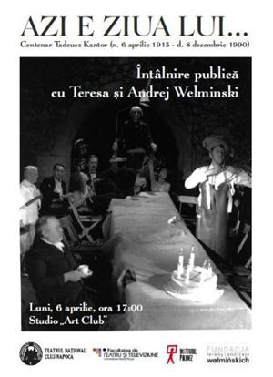 100 de ani de la nașterea regizorului polonez Tadeusz Kantor, sărbătoriţi la Naţionalul clujean