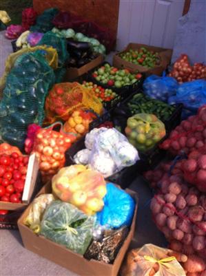 Jumătate de tonă de legume, confiscate de poliţişti
