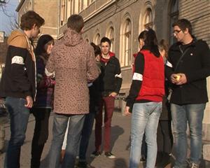 Studenţii clujeni au început greva japoneză. Ce îi nemulţumeşte pe tineri