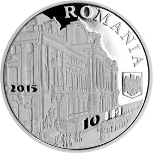 Monedă de argint, pusă în circuitul numismatic la 135 de ani de la înfiinţarea BNR