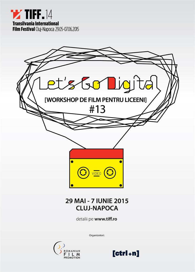Atelierul adolescenților la TIFF: încep înscrierile pentru Let’s Go Digital