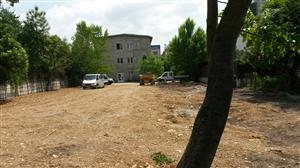 Episcopia Greco-Catolică a defrişat o zonă verde pentru amenajarea unei parcări. Maestrul Dumitru Fărcaş, printre vecinii nemulţumiţi