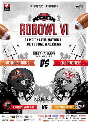 Cluj Crusaders tinteste al treilea titlu de campioana nationala la ROBOWL VI
