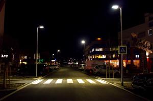 22 de străzi şi două clădiri, iluminate cu 8 milioane de lei, bani elveţieni