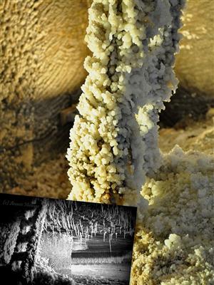 Salina Turda deschide o nouă mină. Se găsesc stalactite înclinate şi cristale cubice de sare