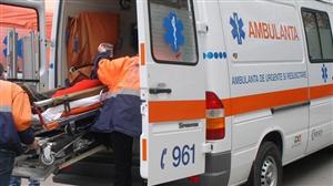Pieton, lovit în plin într-o parcare. A ajuns la spital