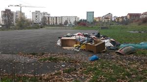 Relaxare printre gunoaie într-un cartier al Clujului FOTO
