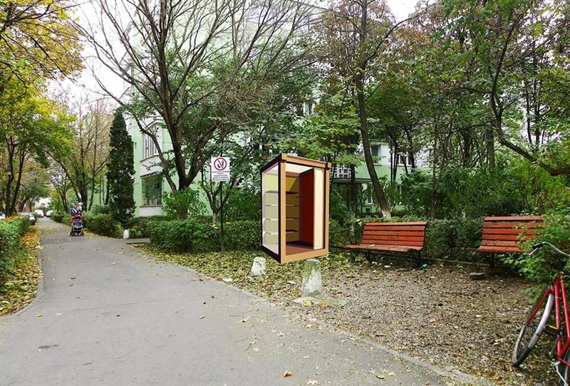 Cabina de schimb. Concept importat din Berlin, implementat în cadrul 