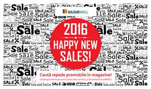 „Happy New Sales”, cu promoții de până la 70%, la Iulius Mall Cluj (P)
