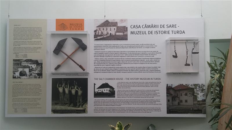 Promovarea Muzeului de Istorie la Salina Turda (P)