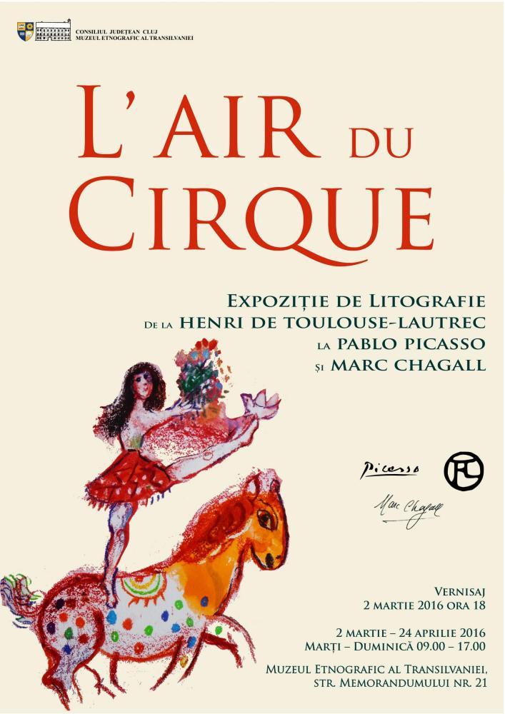 Expoziţie de litografii, ce cuprinde lucrări după desenele în creion realizate de Toulouse-Lautrec, la Muzeul Etnografic