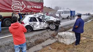Accident mortal: un om de afaceri a decedat pe loc
