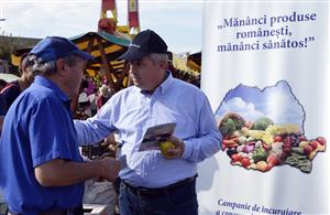 Europarlamentarul Daniel Buda continuă campania „Mănânci produse româneşti, mănânci sănătos!