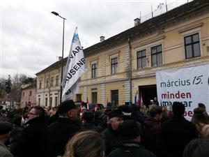 Incident la Ziua Maghiarilor. Discursul lui Boc, întrerupt