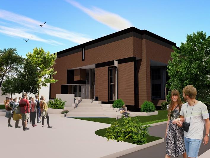 Obiectivul “Reabilitare şi modernizare faţade Casa de Cultură – 500 locuri Municipiul Turda“ (P)