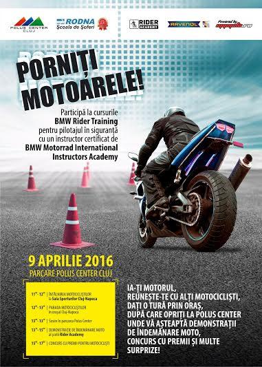Pasionaţii de motociclete sunt aşteptaţi în week-end la Polus (P)