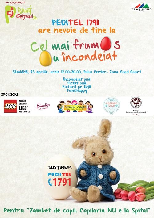 Cel mai frumos ou încondeiat şi un eveniment special LEGO® în weekend la Polus (P)