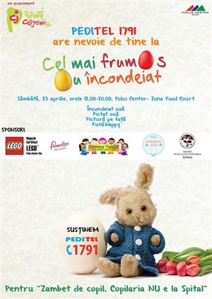 Cel mai frumos ou încondeiat şi un eveniment special LEGO® în weekend la Polus (P)
