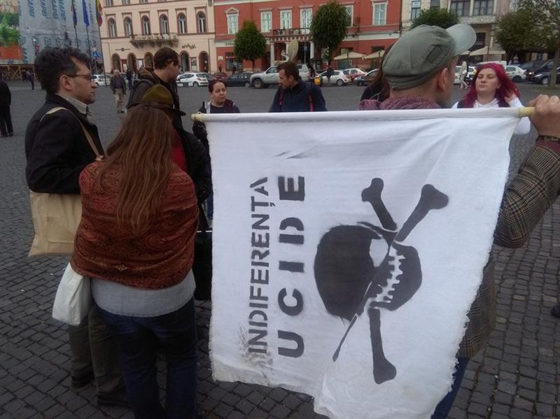 Protest faţă de situaţia din sistemul medical