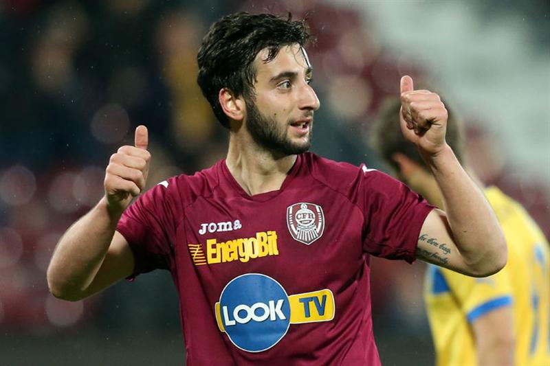 Chanturia, fost jucător la CFR Cluj, s-a alăturat lotului Georgiei pentru amicalul cu România 