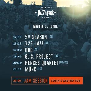 Ce poți face marţi, 28 iunie 2016, la Jazz in the Park